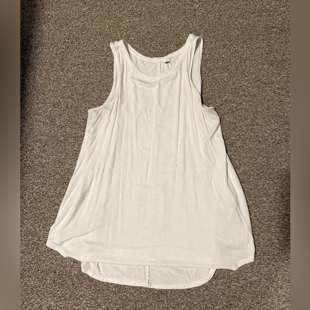 Old Navy Women's White Tank Top